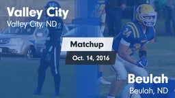 Matchup: Valley City High vs. Beulah  2016