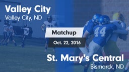 Matchup: Valley City High vs. St. Mary's Central  2016
