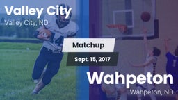 Matchup: Valley City High vs. Wahpeton  2017
