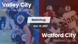 Matchup: Valley City High vs. Watford City  2017