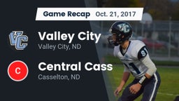 Recap: Valley City  vs. Central Cass  2017