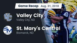 Recap: Valley City  vs. St. Mary's Central  2018