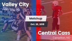 Matchup: Valley City High vs. Central Cass  2018