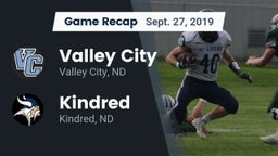 Recap: Valley City  vs. Kindred  2019