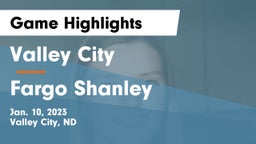 Valley City  vs Fargo Shanley  Game Highlights - Jan. 10, 2023