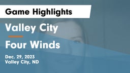 Valley City  vs Four Winds  Game Highlights - Dec. 29, 2023