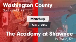 Matchup: Washington County vs. The Academy at Shawnee 2016