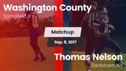 Matchup: Washington County vs. Thomas Nelson  2017