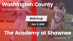 Matchup: Washington County vs. The Academy at Shawnee 2018