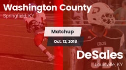 Matchup: Washington County vs. DeSales  2018