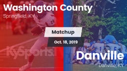 Matchup: Washington County vs. Danville  2019