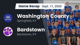 Recap: Washington County  vs. Bardstown  2020