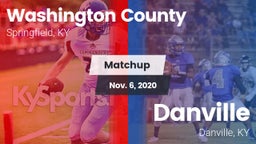 Matchup: Washington County vs. Danville  2020