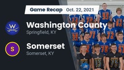 Recap: Washington County  vs. Somerset  2021