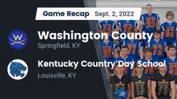 Recap: Washington County  vs. Kentucky Country Day School 2022