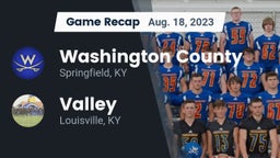 Recap: Washington County  vs. Valley  2023
