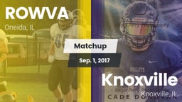 Matchup: ROWVA  vs. Knoxville  2017