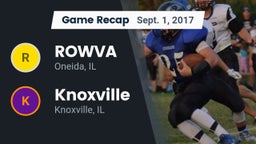 Recap: ROWVA  vs. Knoxville  2017