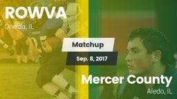 Matchup: ROWVA  vs. Mercer County  2017