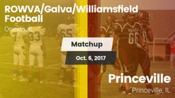 Matchup: ROWVA/Galva/Williams vs. Princeville  2017