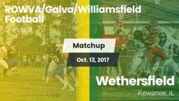 Matchup: ROWVA/Galva/Williams vs. Wethersfield  2017