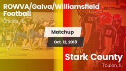 Matchup: ROWVA/Galva/Williams vs. Stark County  2018