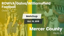 Matchup: ROWVA/Galva/Williams vs. Mercer County  2018