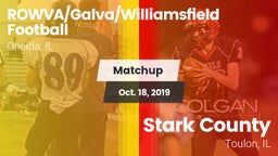 Matchup: ROWVA/Galva/Williams vs. Stark County  2019