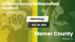 Matchup: ROWVA/Galva/Williams vs. Mercer County  2019