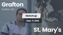 Matchup: Grafton  vs. St. Mary's 2020