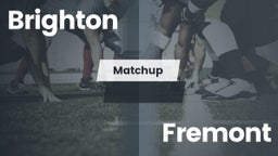 Matchup: Brighton  vs. Fremont  2016