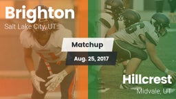 Matchup: Brighton  vs. Hillcrest   2017