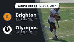 Recap: Brighton  vs. Olympus  2017