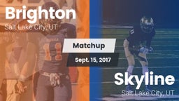 Matchup: Brighton  vs. Skyline  2017