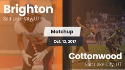 Matchup: Brighton  vs. Cottonwood  2017