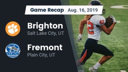 Recap: Brighton  vs. Fremont  2019