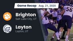 Recap: Brighton  vs. Layton  2020