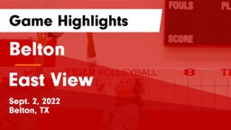 Belton  vs East View  Game Highlights - Sept. 2, 2022