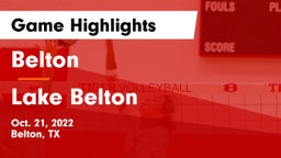 Belton  vs Lake Belton   Game Highlights - Oct. 21, 2022