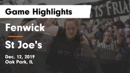 Fenwick  vs St Joe's Game Highlights - Dec. 12, 2019