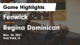 Fenwick  vs Regina Dominican  Game Highlights - Nov. 18, 2021
