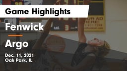 Fenwick  vs Argo  Game Highlights - Dec. 11, 2021