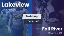 Matchup: Lakeview  vs. Fall River  2017