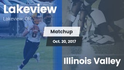 Matchup: Lakeview  vs. Illinois Valley 2017