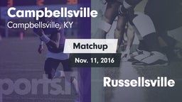 Matchup: Campbellsville vs. Russellsville 2016