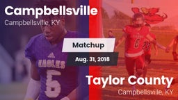 Matchup: Campbellsville vs. Taylor County  2018