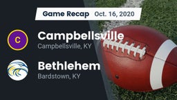 Recap: Campbellsville  vs. Bethlehem  2020