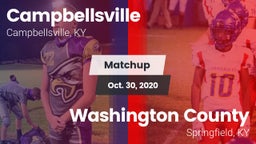 Matchup: Campbellsville vs. Washington County  2020