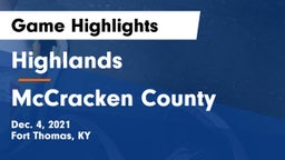 Highlands  vs McCracken County  Game Highlights - Dec. 4, 2021