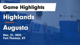 Highlands  vs Augusta  Game Highlights - Dec. 21, 2022